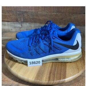 Nike Air Max Shoes Mens 12 Game Royal Blue Running Sneakers 698902-400